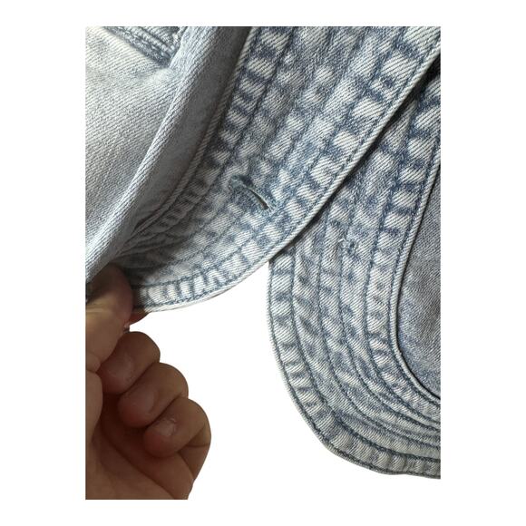 Studio Park X Amy Stran Denim Lady Jacket Light Wash‎ X-Large Fall Button Front - Picture 2 of 14